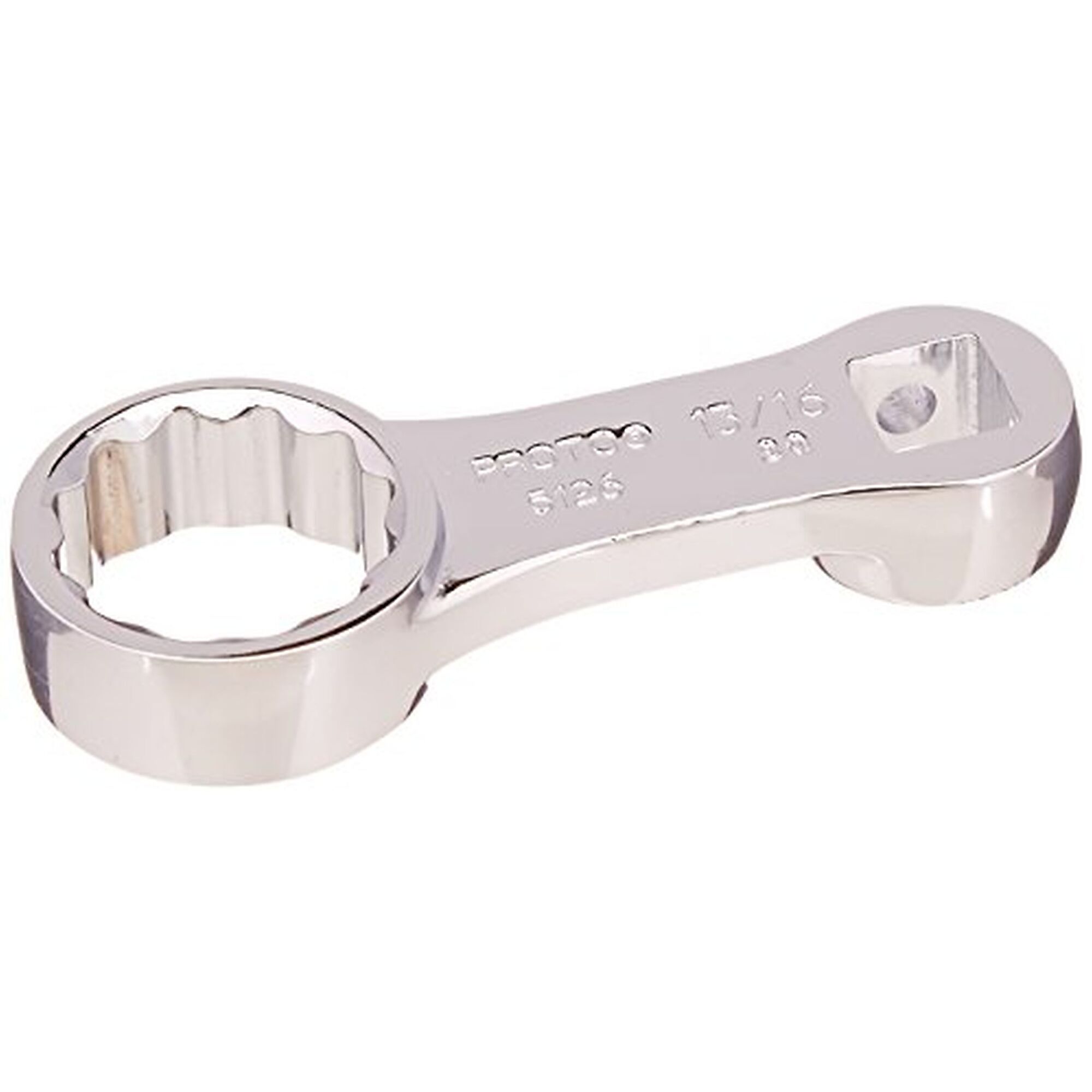 Stanley Proto, 3/8in. Drive 12 Pt 13/16in. Full Polish Torque Adapter, Model# J5126